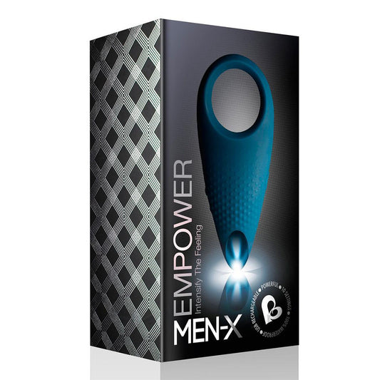 Rocks Off Empowering MenX Cockring Blue