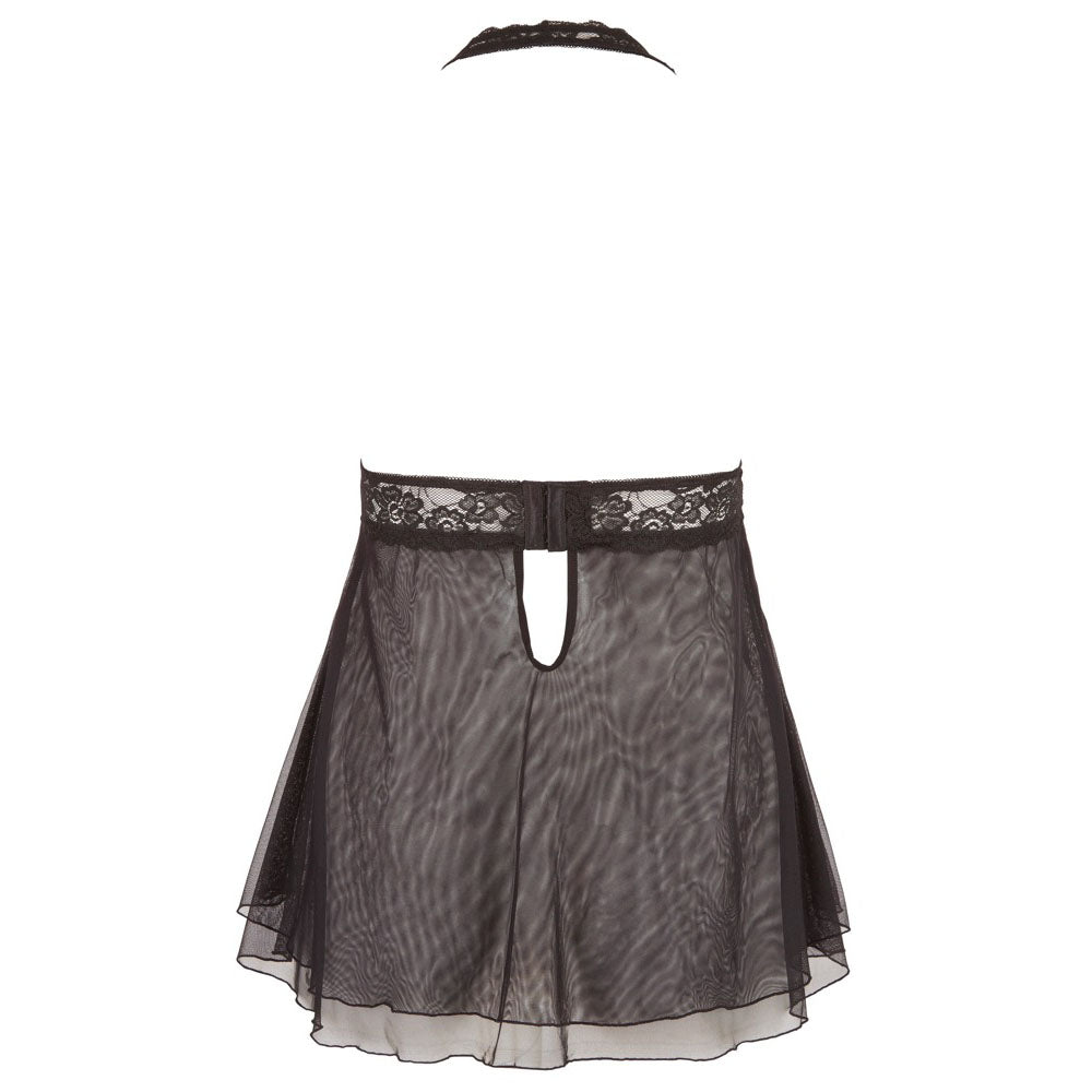 Nuisette dos nu grande taille Cottelli noire