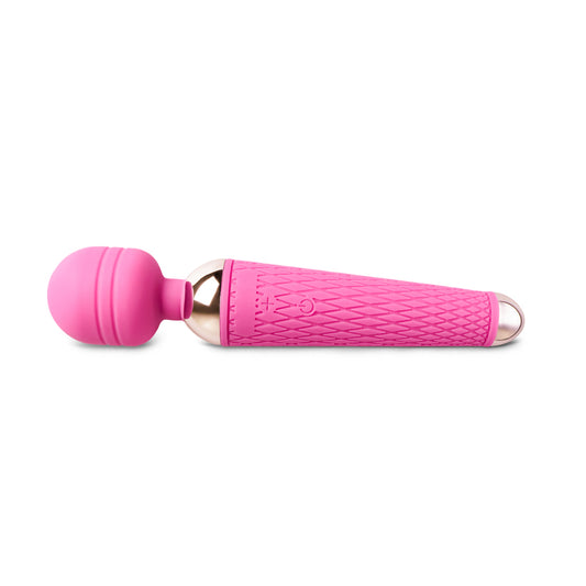 10 Speed Rechargeable Magic Wand Pink