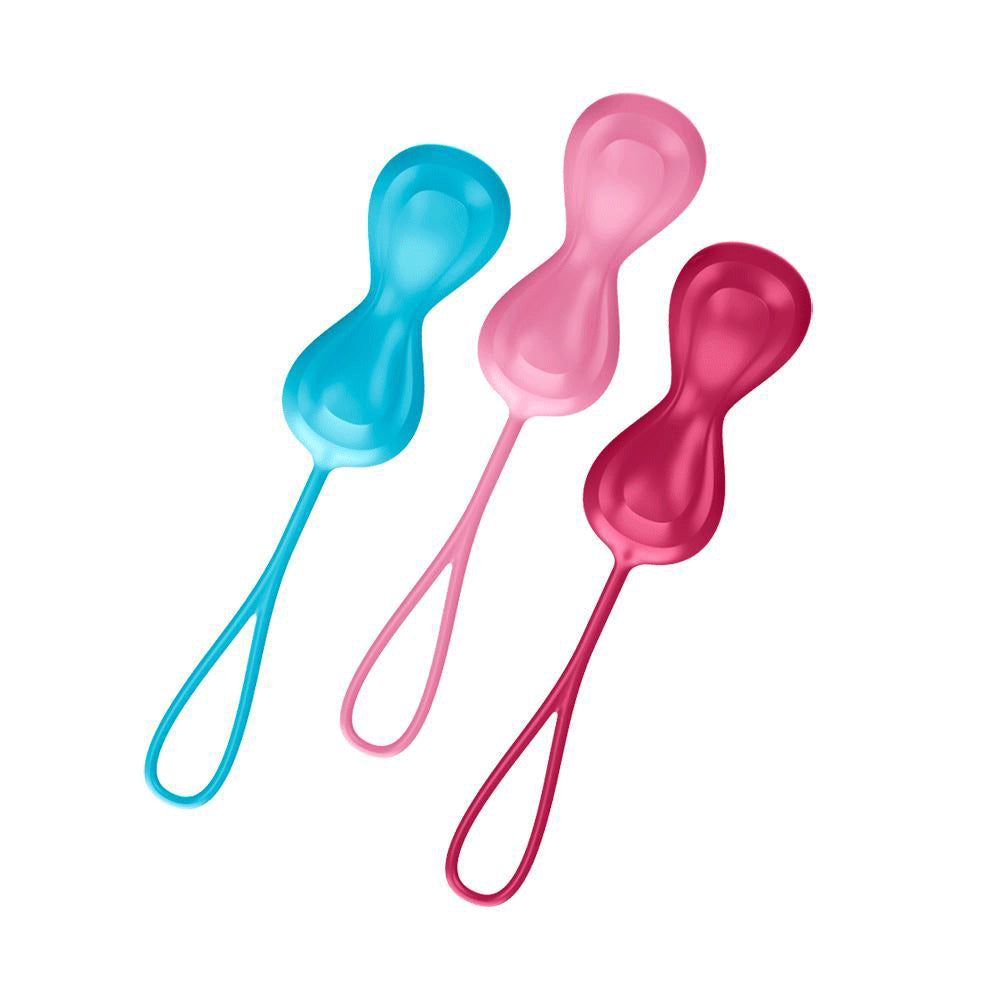 Satisfyer Set Of Satisfyer Set Of 3 Orgasm Balls With Moving Inner Balls