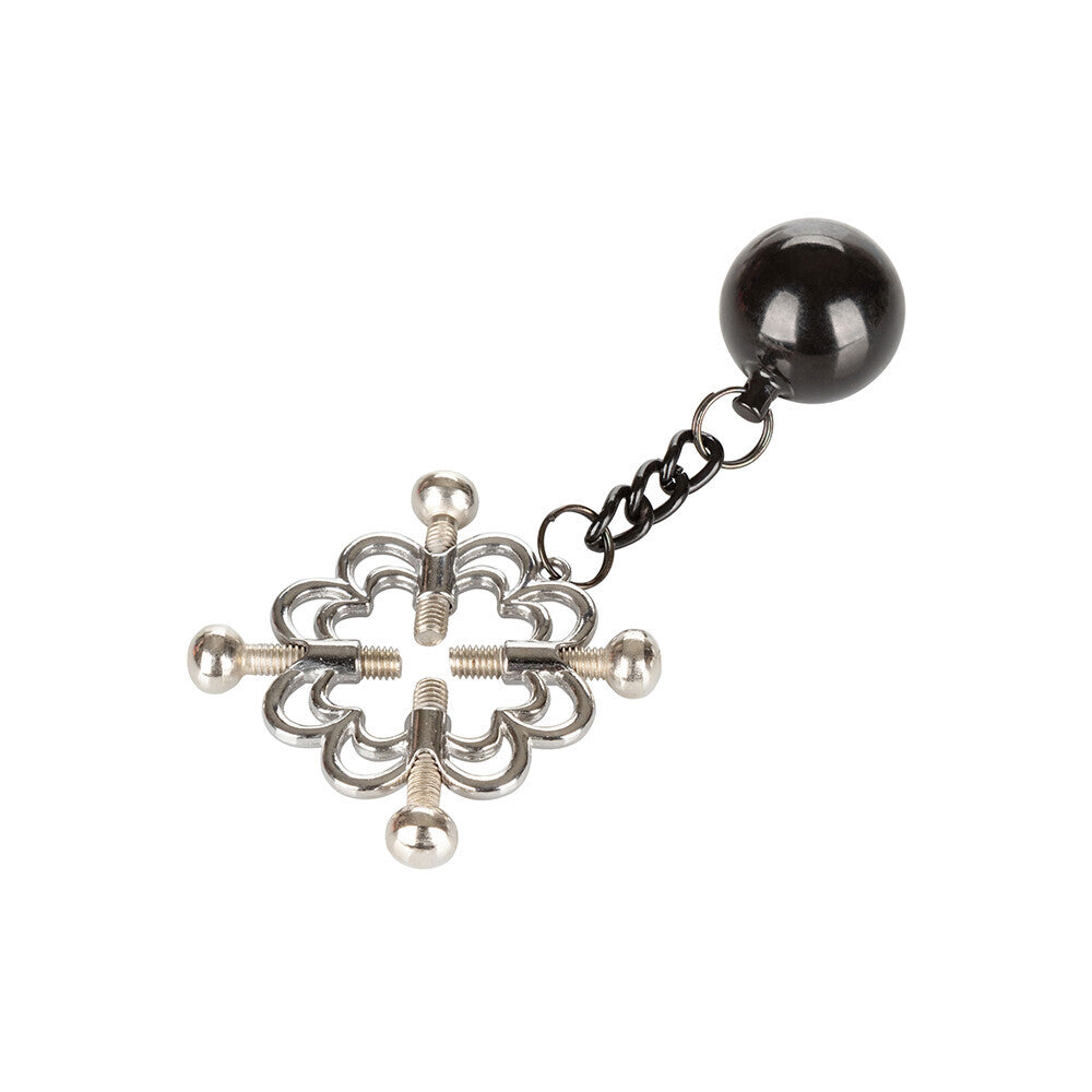 Presse à tétons lestée à 4 points