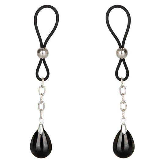 Bijoux pour tétons sans piercing Nipple Play Onyx