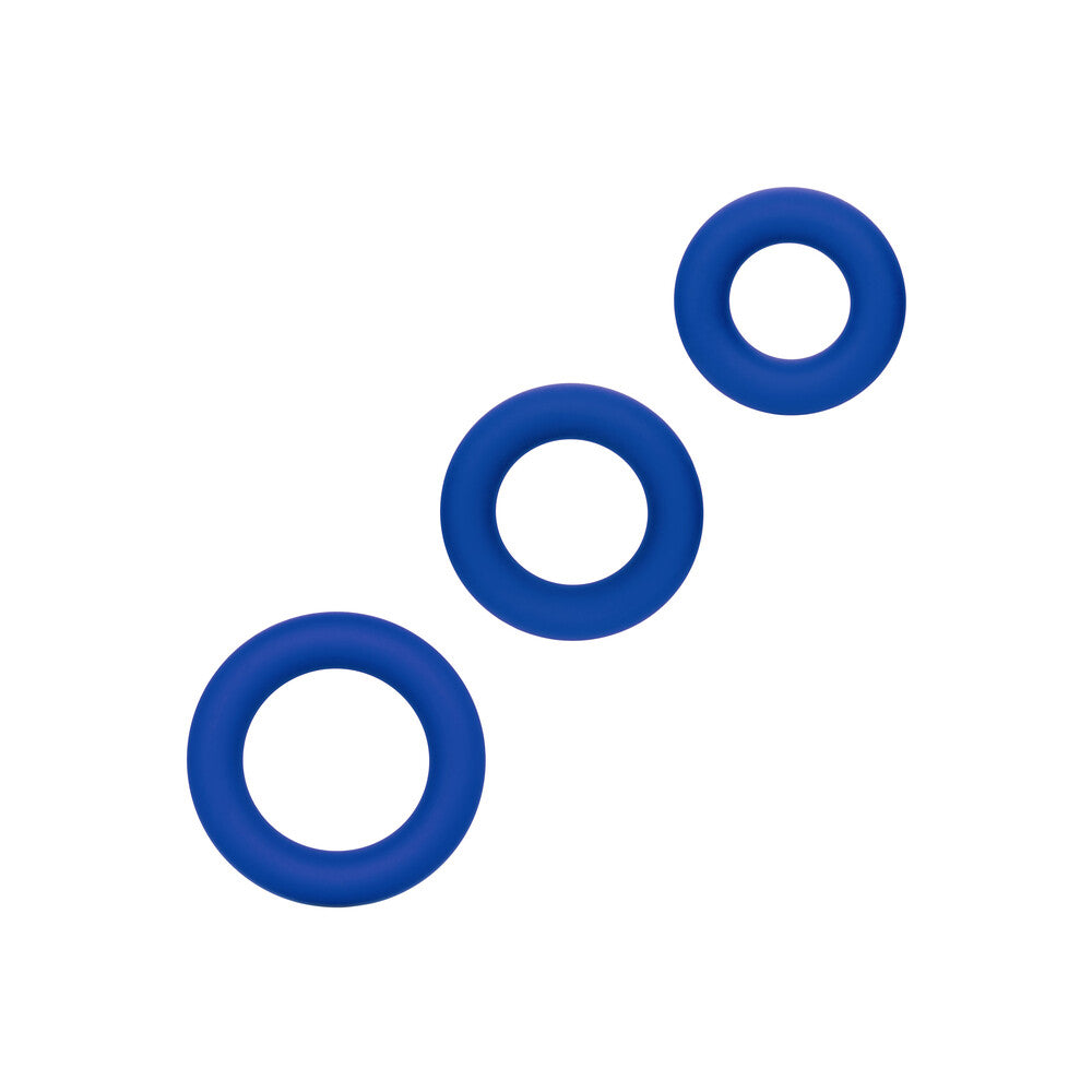 Ensemble d'anneaux péniens universels Admiral bleu