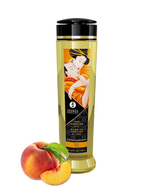 Shunga Massage Oil Stimulation Peach 240ml,